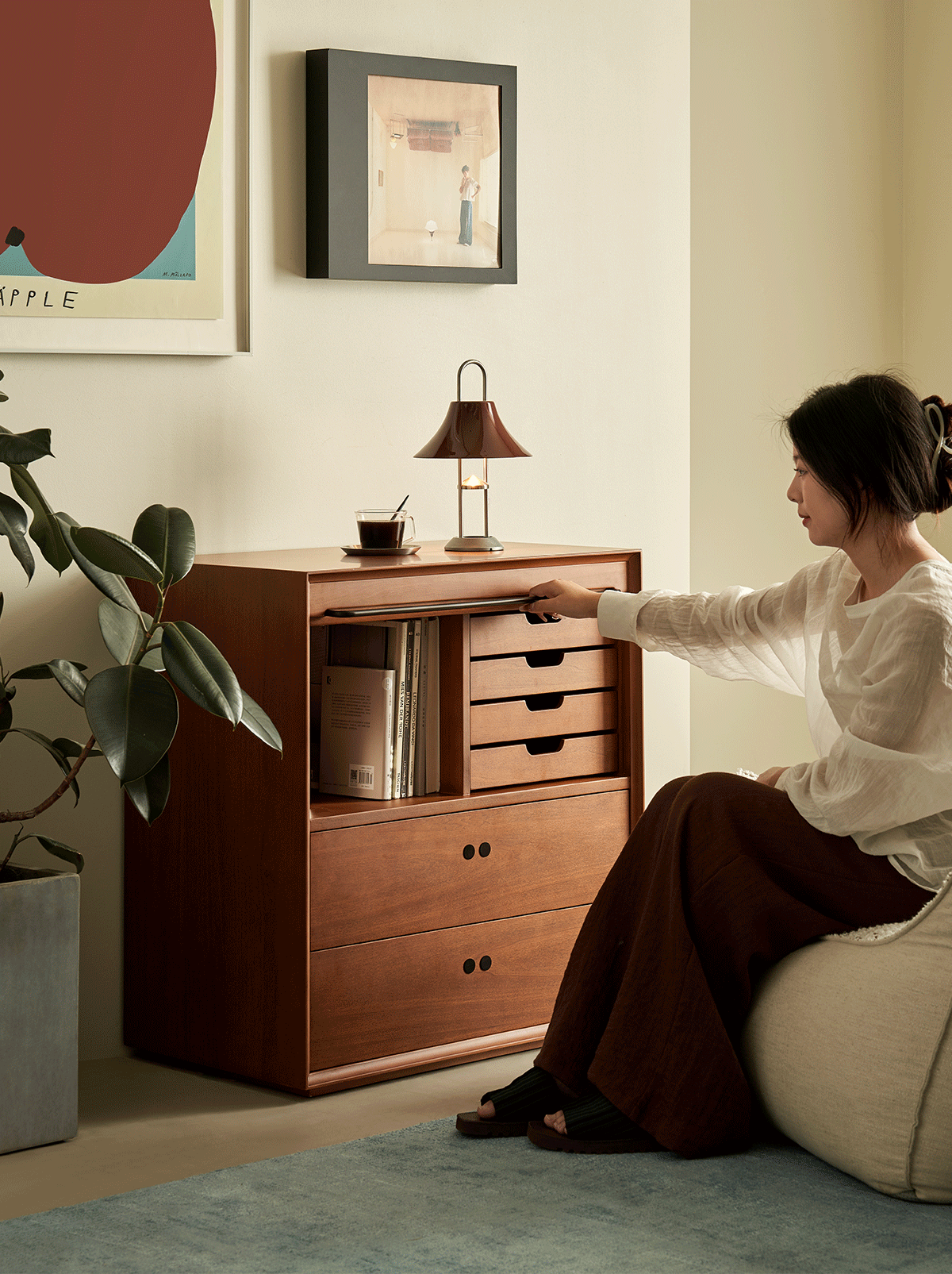 Gentle Rolling Cabinet