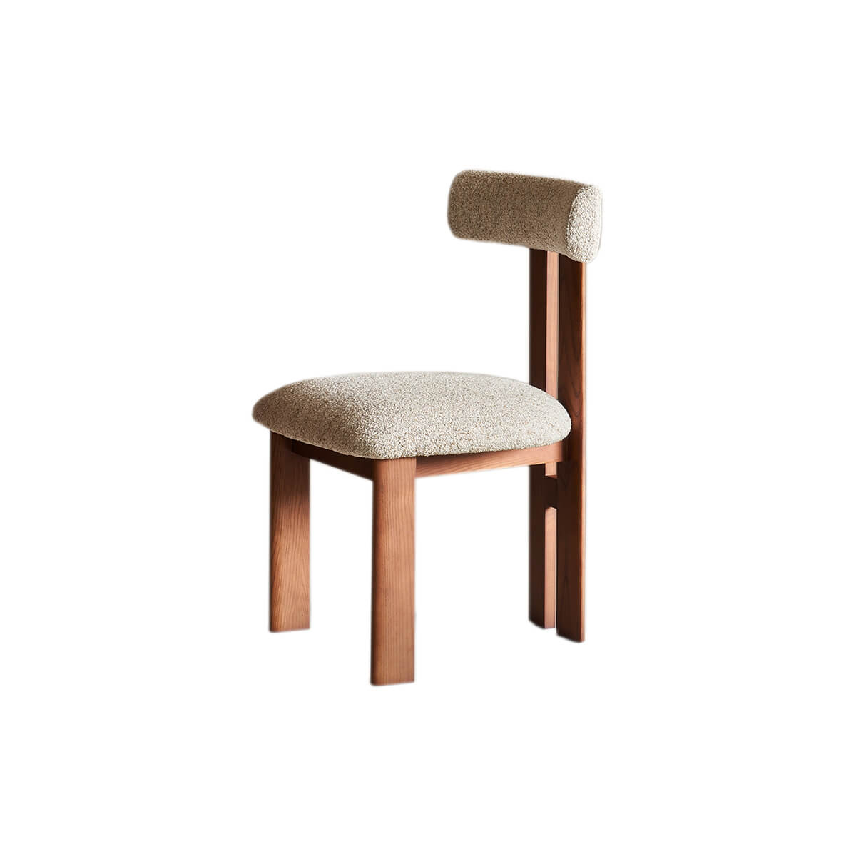 Hannah upholstered dining chair with solid timber frame
