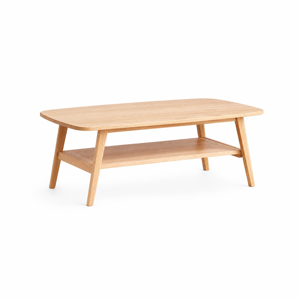 Harlow Solid Oak Coffee Table in natural oak finish