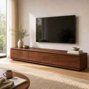 Hoswell Solid Walnut TV Unit