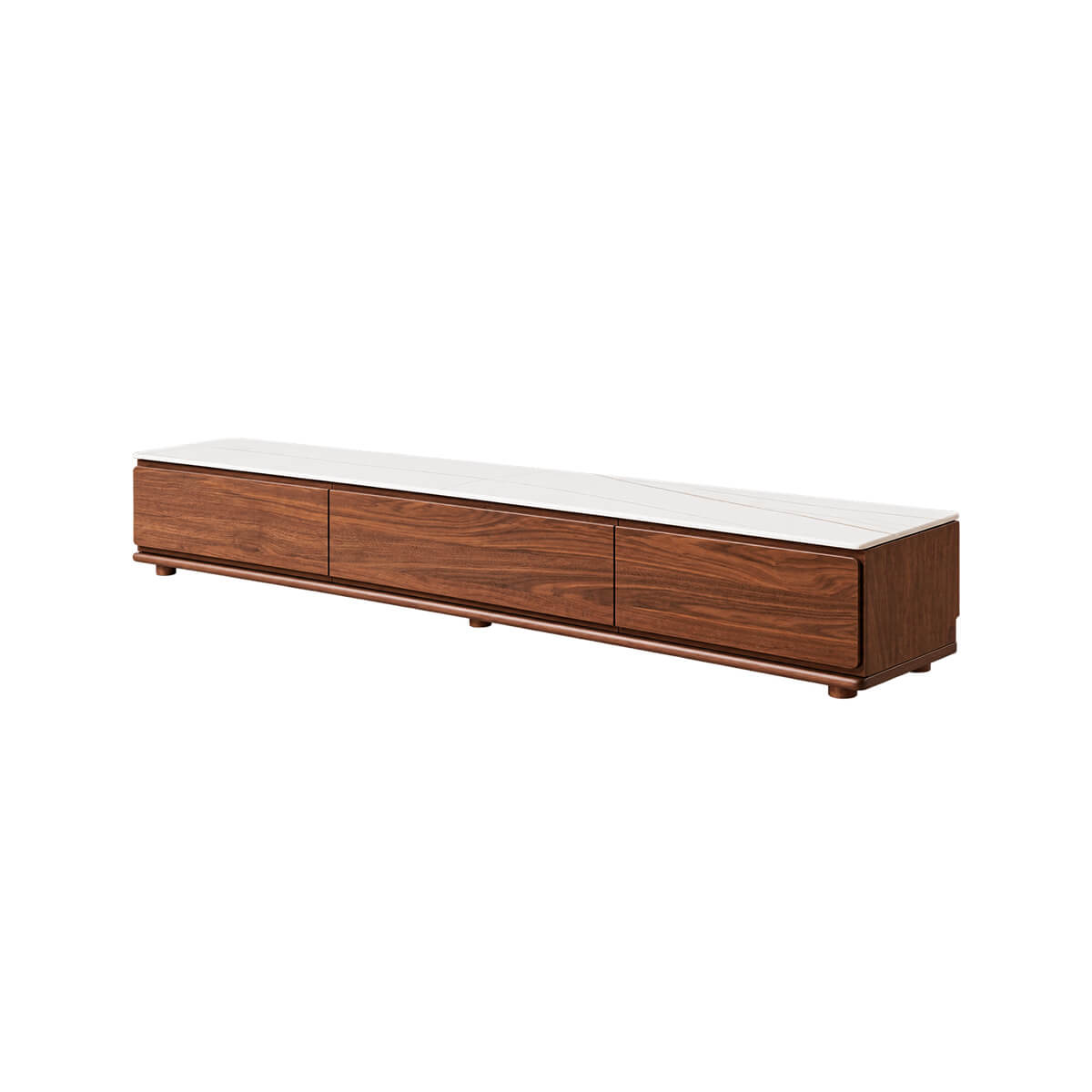 Hoswell Solid Walnut TV Unit