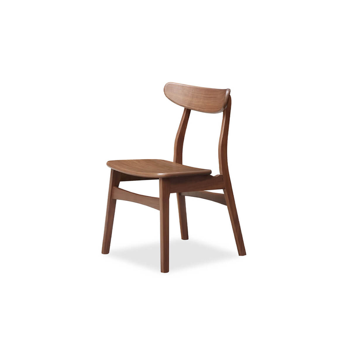Max Solid Walnut Dining Chair