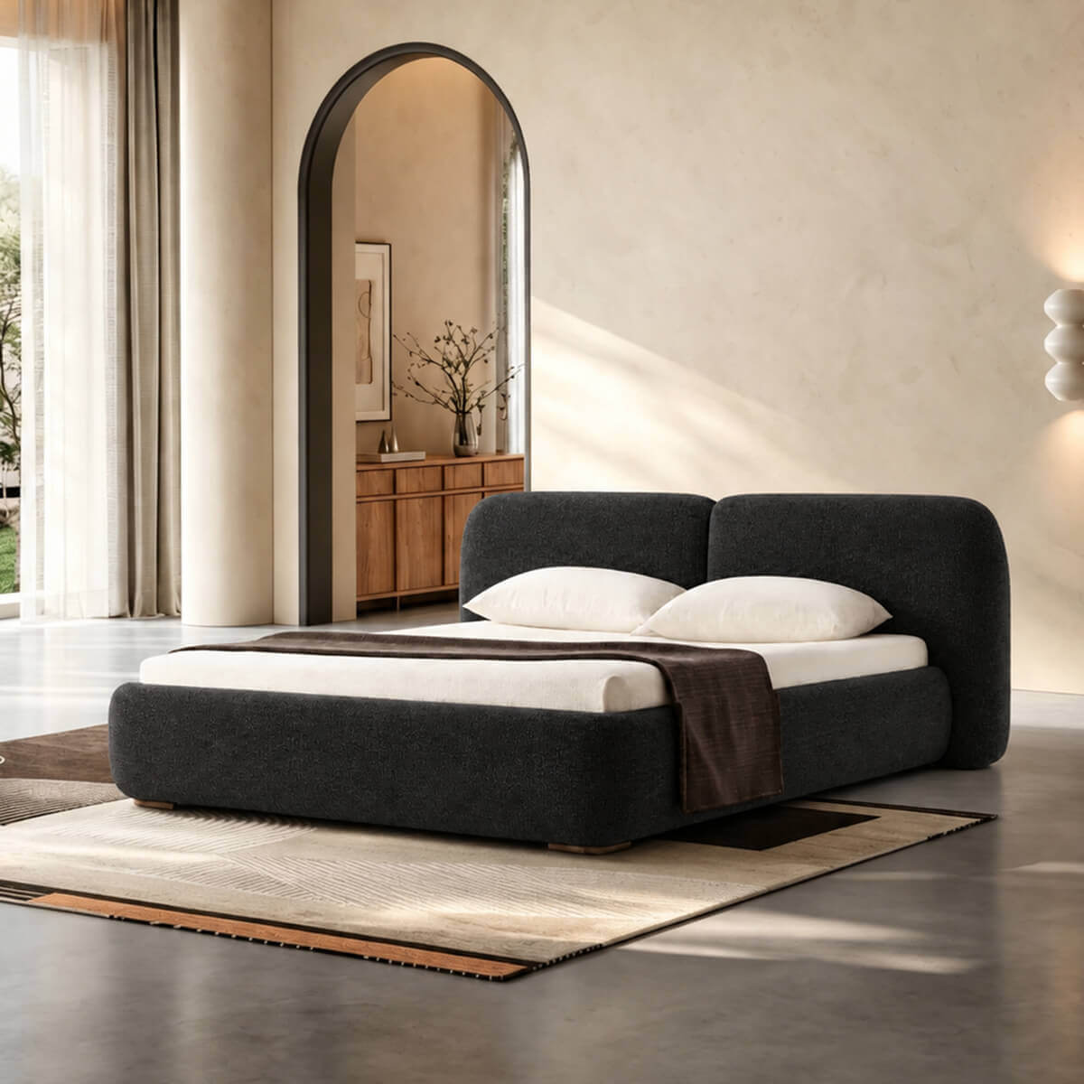 Miro Upholstered Bed Frame