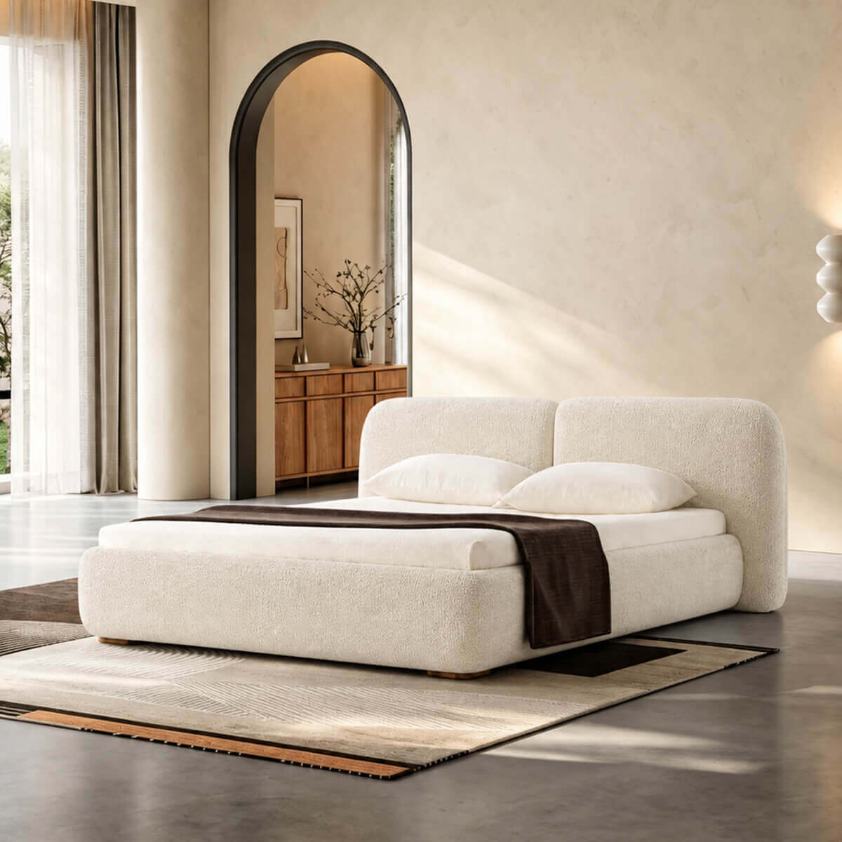 Miro Upholstered Bed Frame