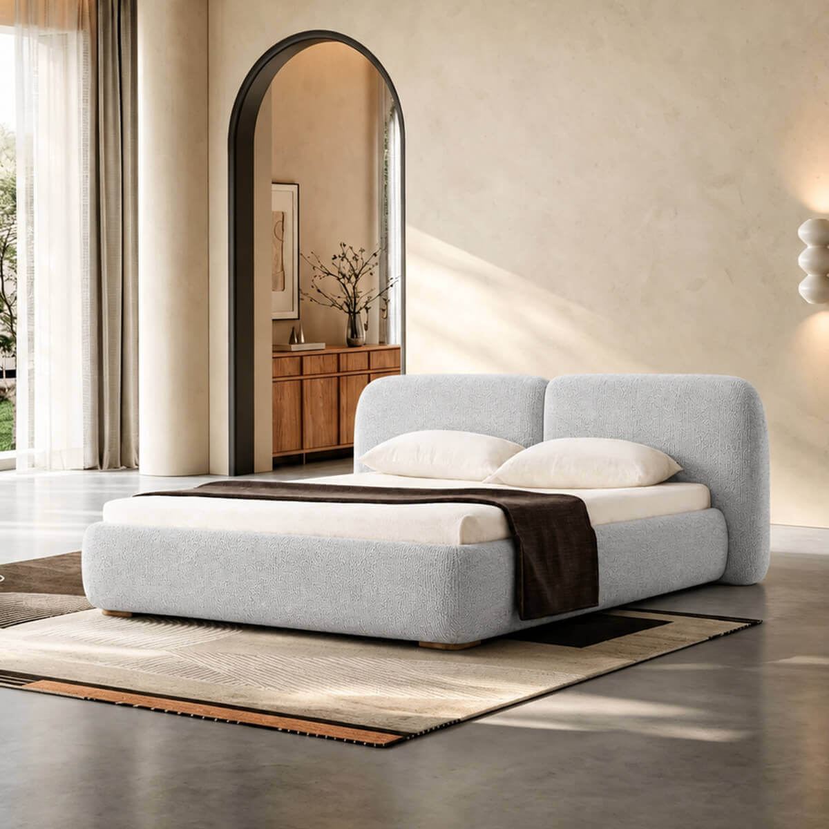 Miro Upholstered Bed Frame