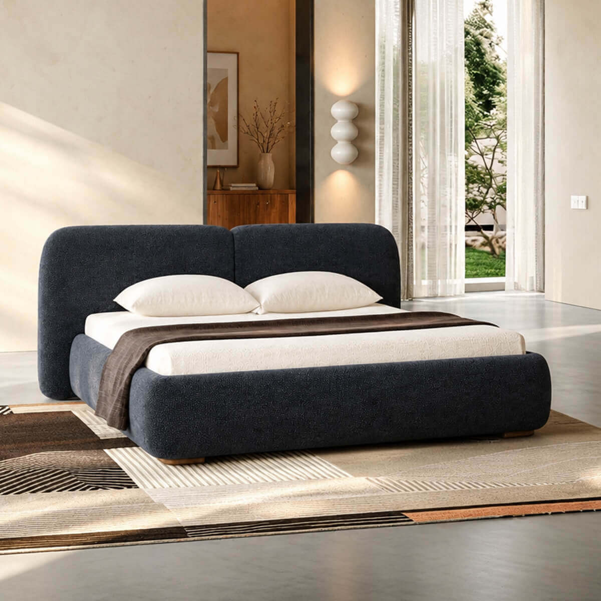Miro Upholstered Bed Frame