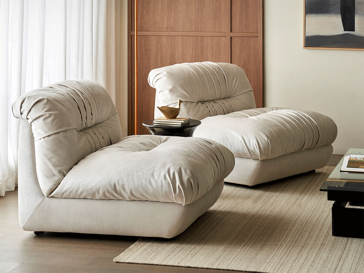 Nest Lounge Chair side profile view