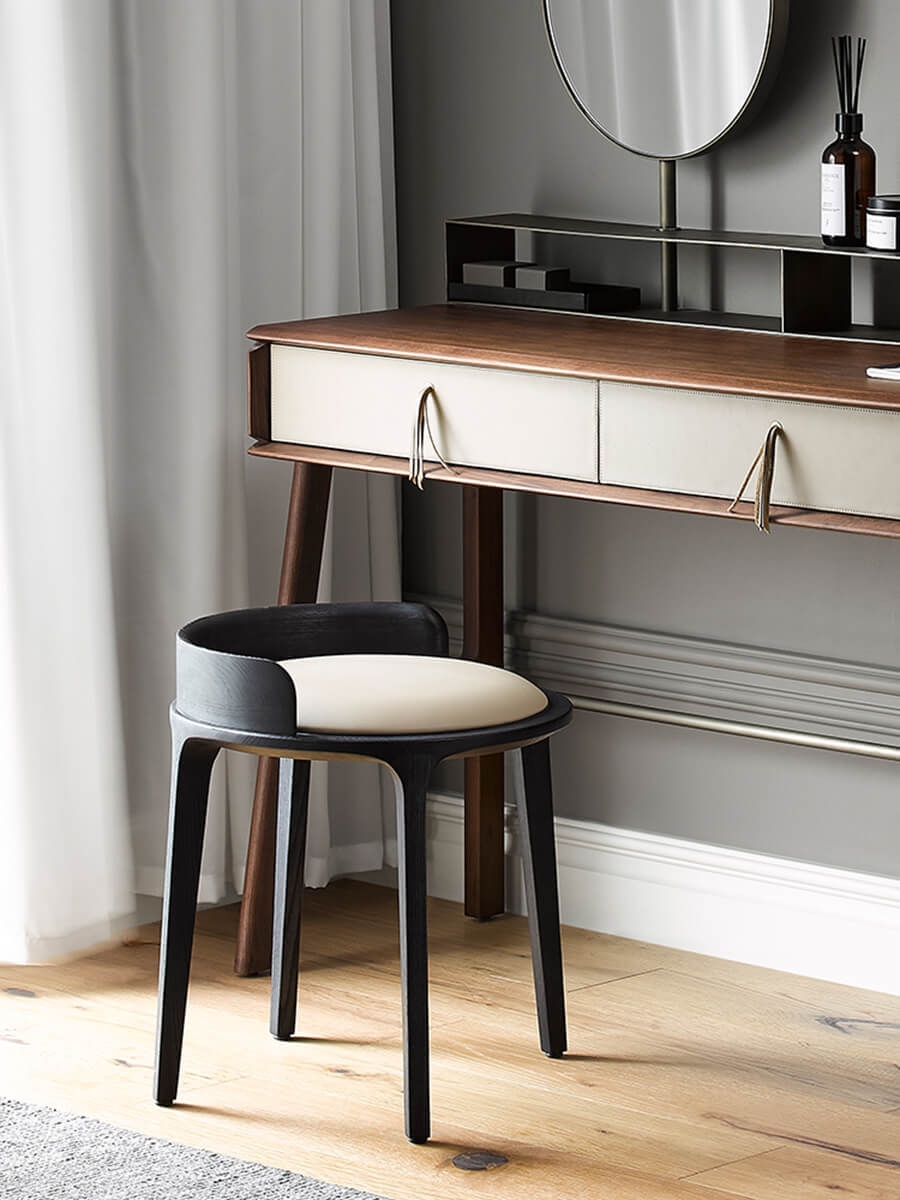 Nora Walnut Stool