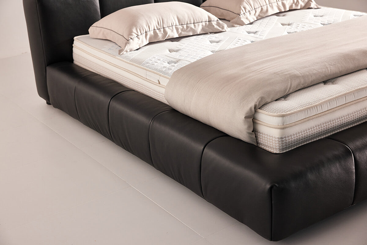 Novara Leather Bed Frame