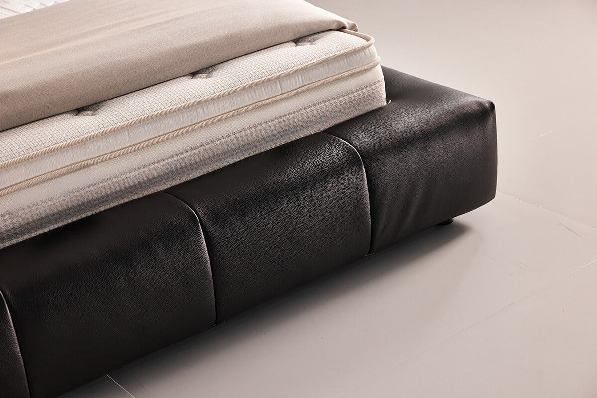 Novara Leather Bed Frame