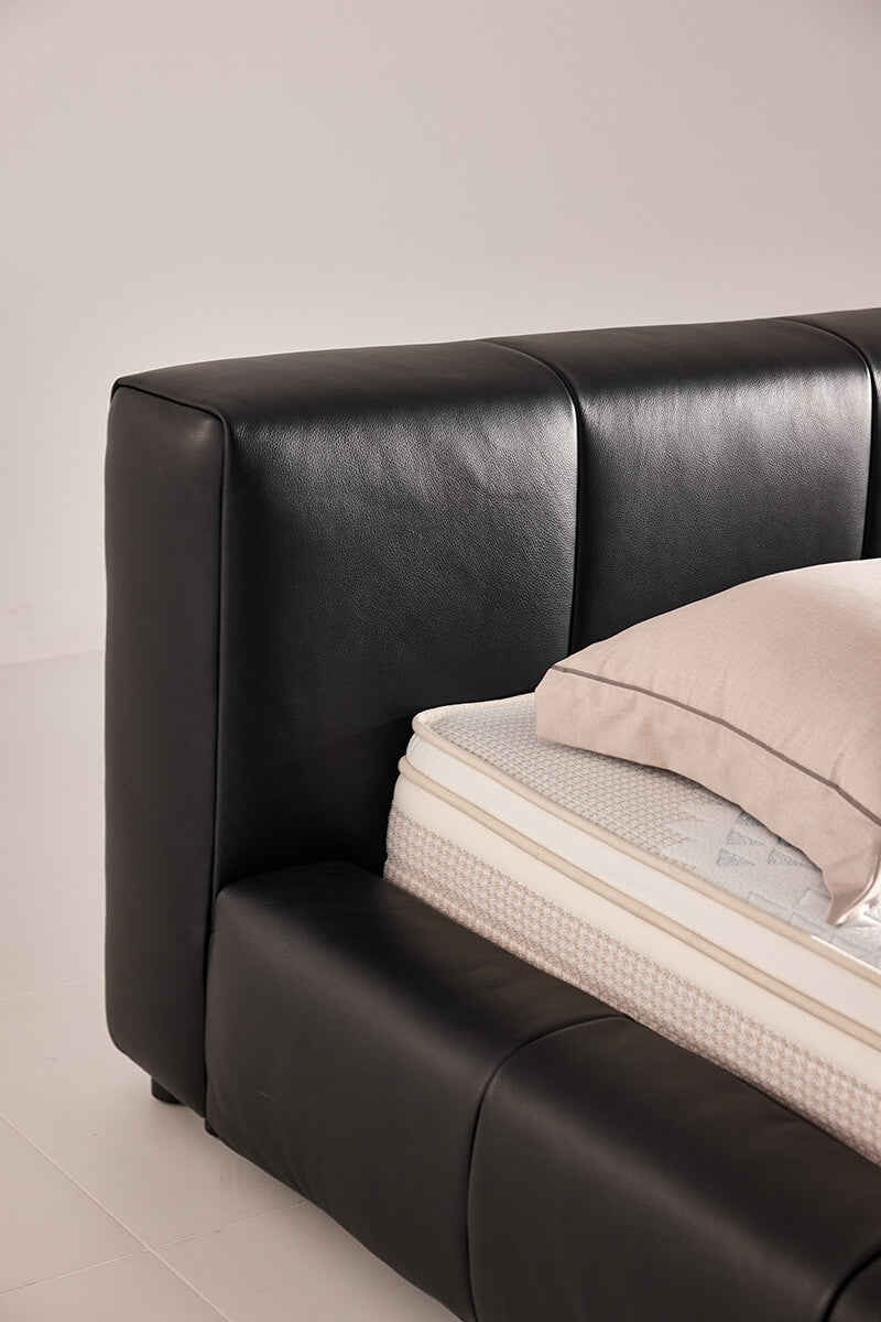 Novara Leather Bed Frame