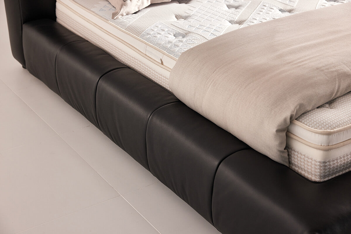 Novara Leather Bed Frame
