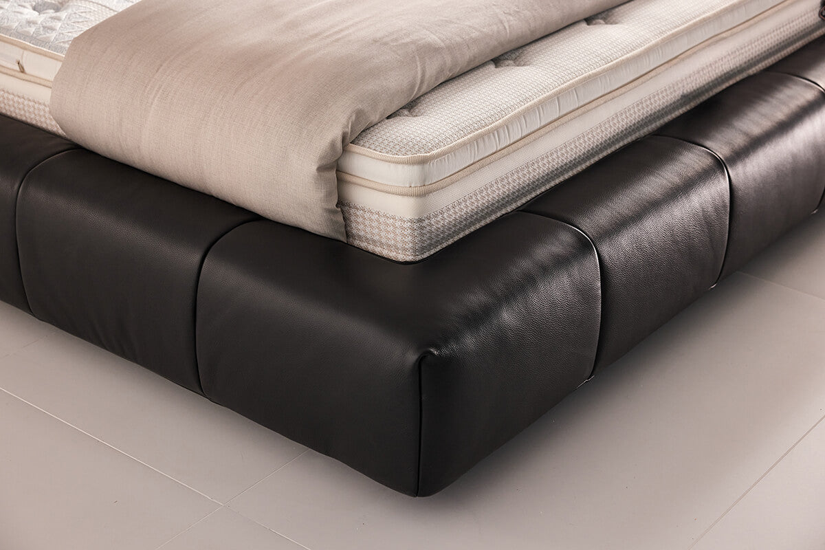 Novara Leather Bed Frame