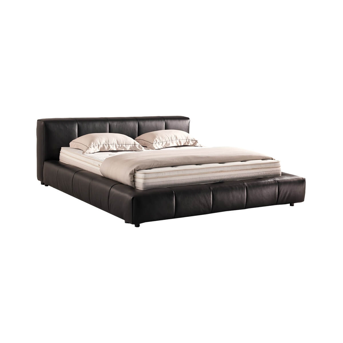 Novara Leather Bed Frame