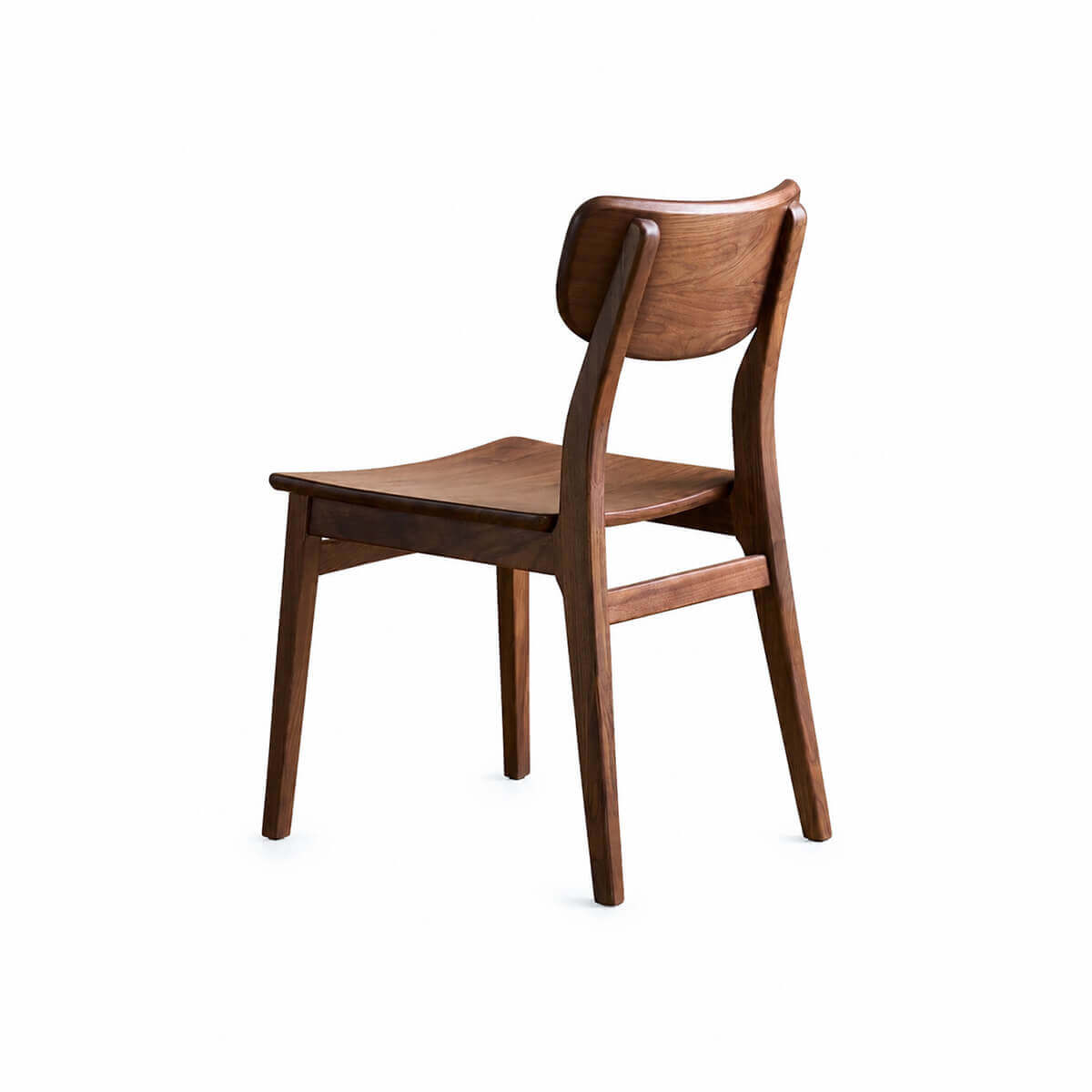 Oden Solid Walnut Dining Chair in North American black walnut
