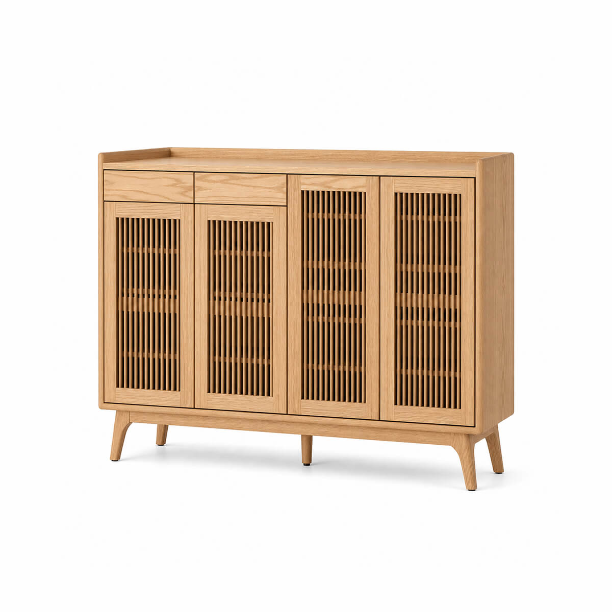 Sarona solid oak shoe cabinet 1400W