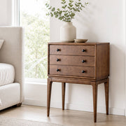 Stockholm Solid Timber Chest of Drawers in modern bedroom