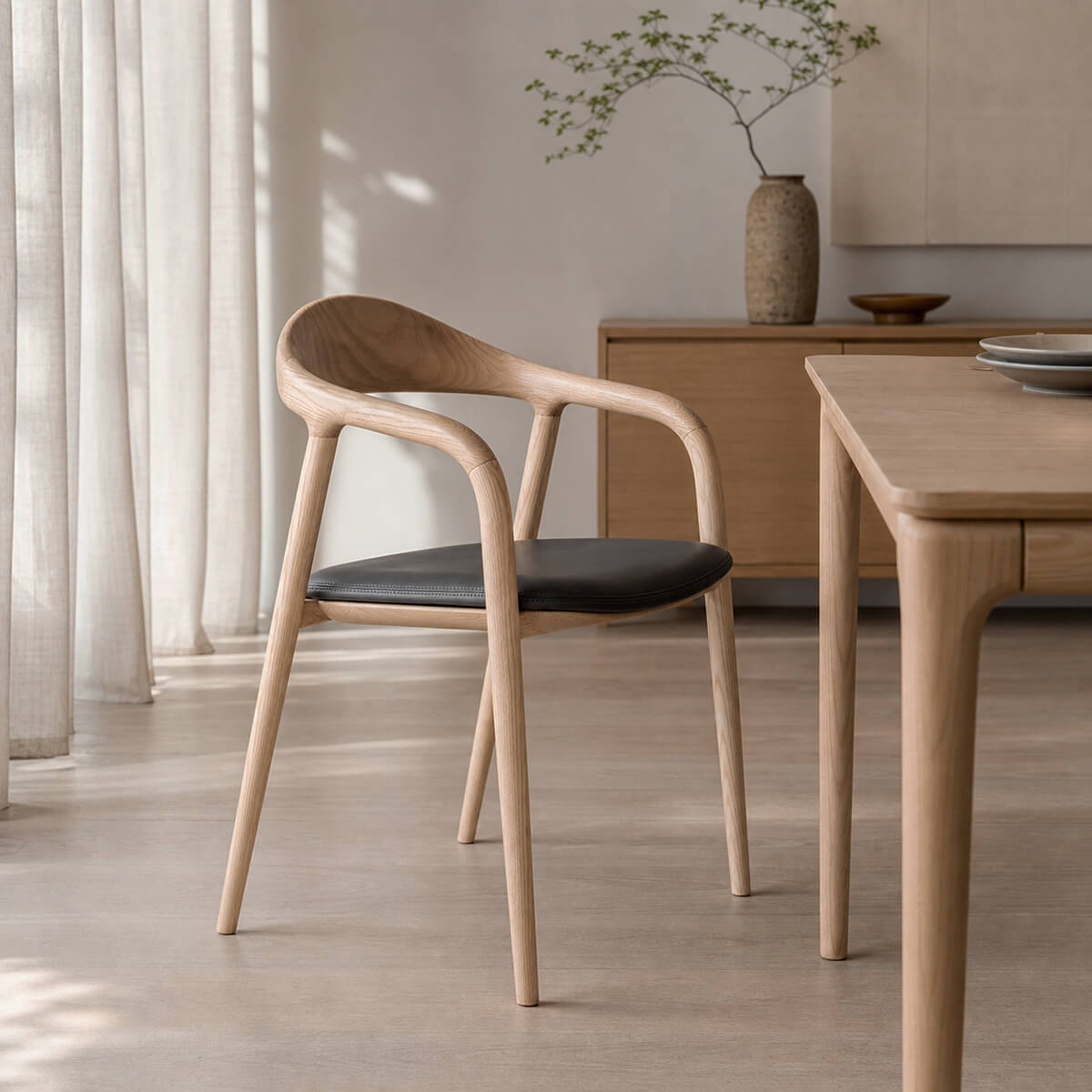 Summit Dining Chair in a warm contemporary Australian dining room