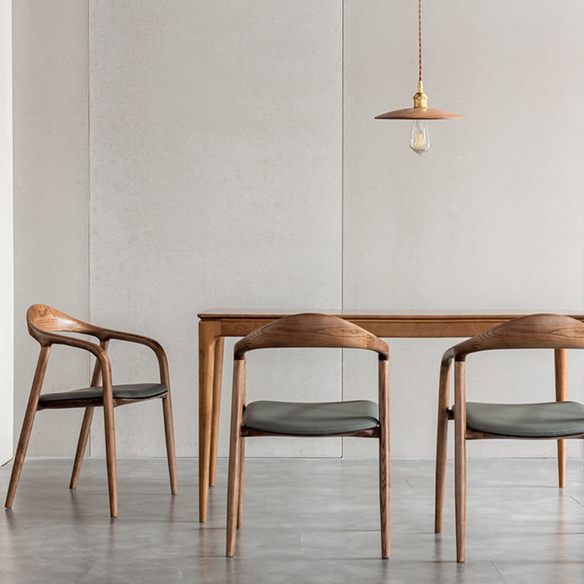 summit dining chair and Stckholm dining table