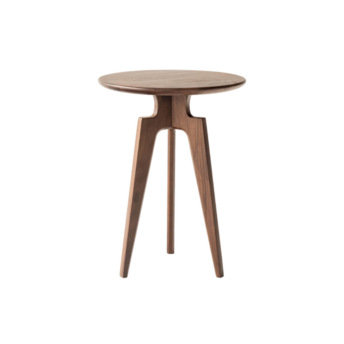 Tobias solid ash side table crafted from 100% solid American ash