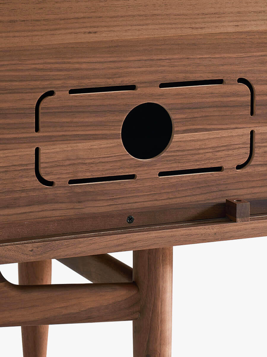 Wave Tambour TV Unit cable management detail