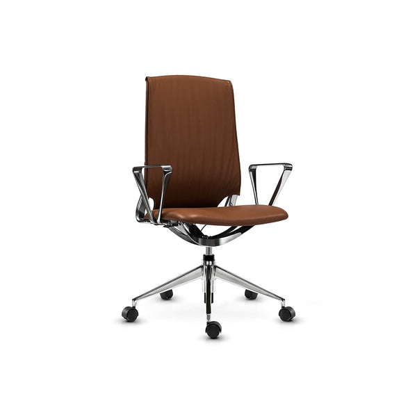 ARCO Mid Back Leather Office Chair Z-furnishing