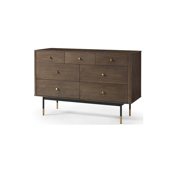 Avanni Solid Wood Chest of 7 Drawers Z-furnishing