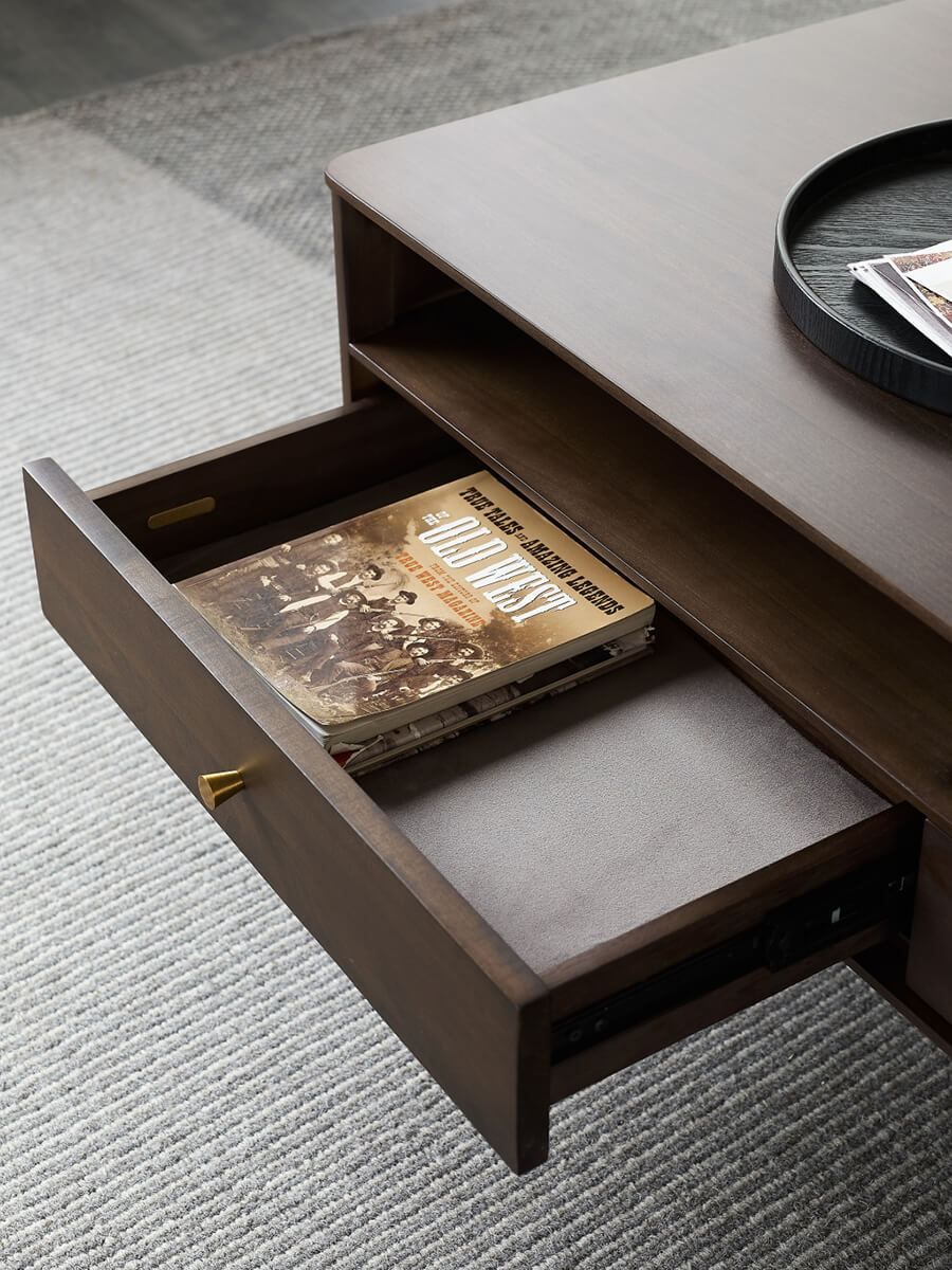 Avanni Solid Wood Coffee Table Z-furnishing