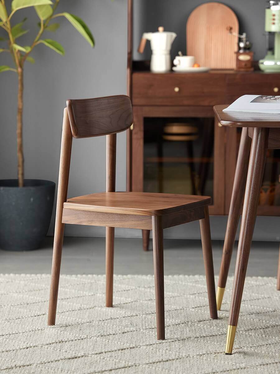 Bond Solid Walnut Dining Chair