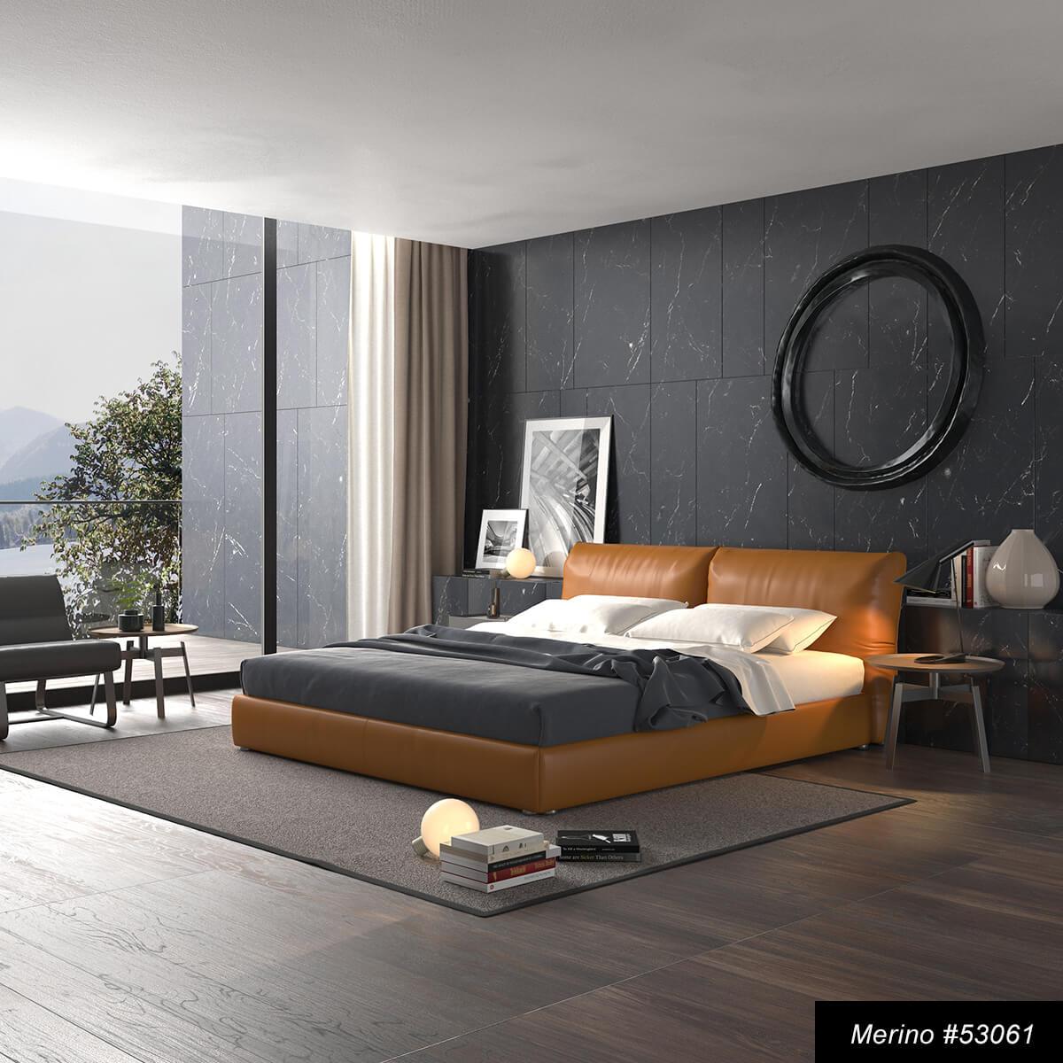 Brighton Leather Bed Frame Z-furnishing
