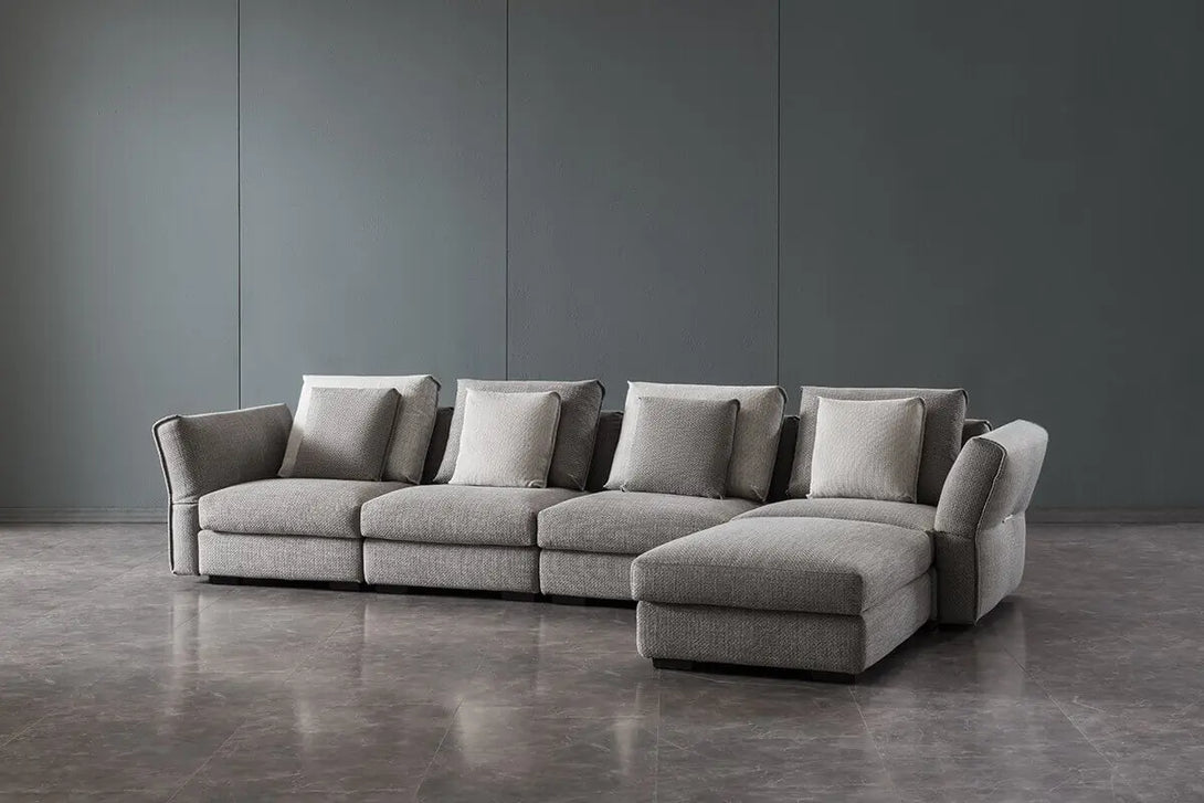 Denver Fabric Sofa with Chaise Z-furnishing