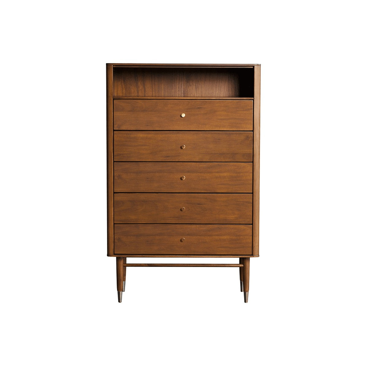 Gentle Solid Wood Chest of 5 Drawers Z-furnishing