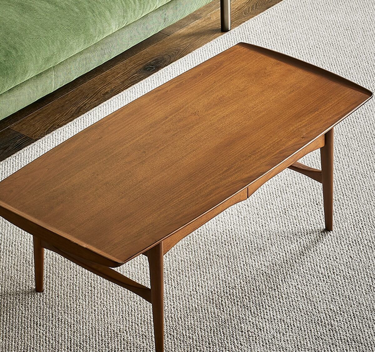 Gentle Solid Wood Coffee Table-B Z-furnishing