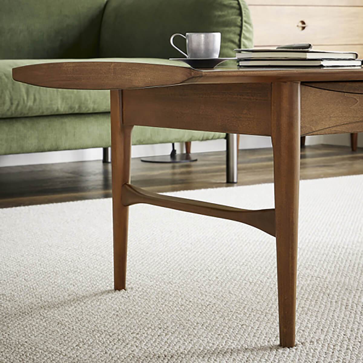 Gentle Solid Wood Coffee Table-B Z-furnishing