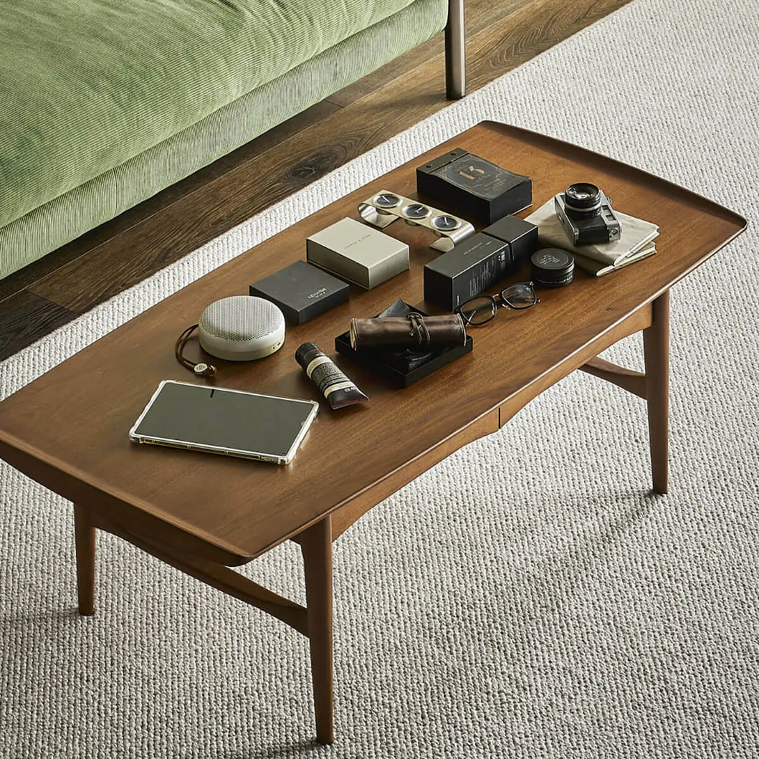Gentle Solid Wood Coffee Table-B Z-furnishing