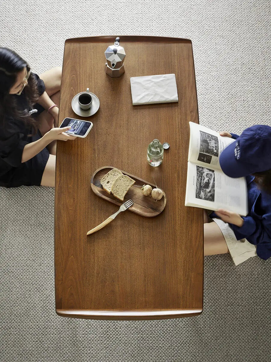 Gentle Solid Wood Coffee Table-B Z-furnishing