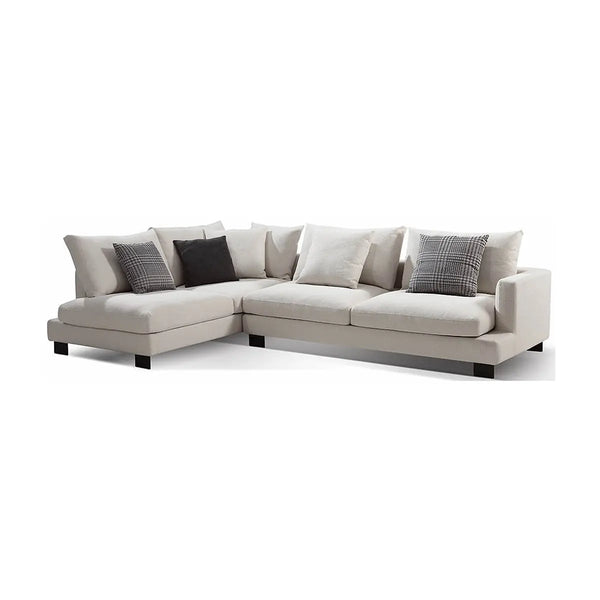 Long Beach Fabric Sofa with Chaise Z-furnishing