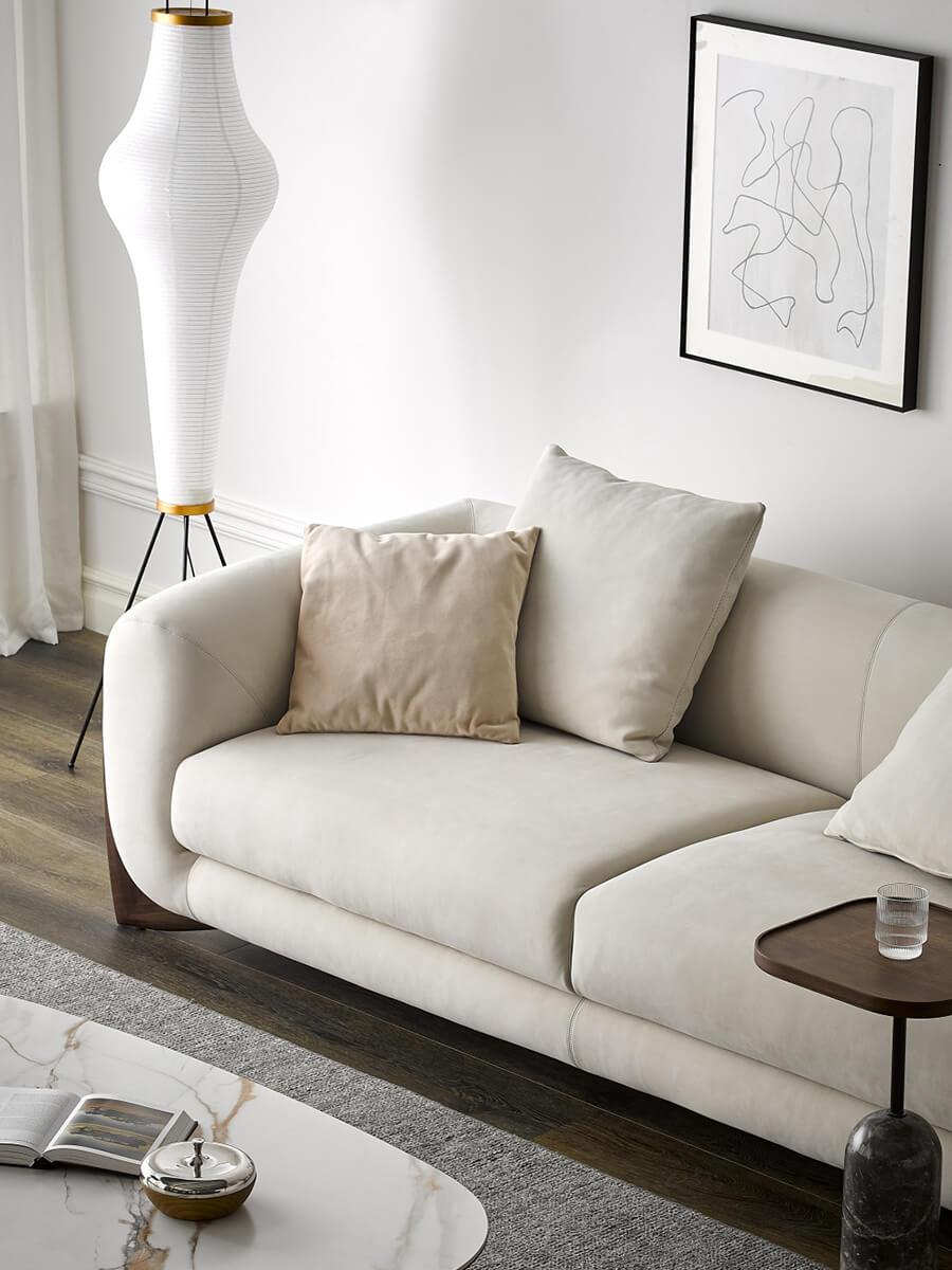 Nora Full Leather Sofa Z-furnishing