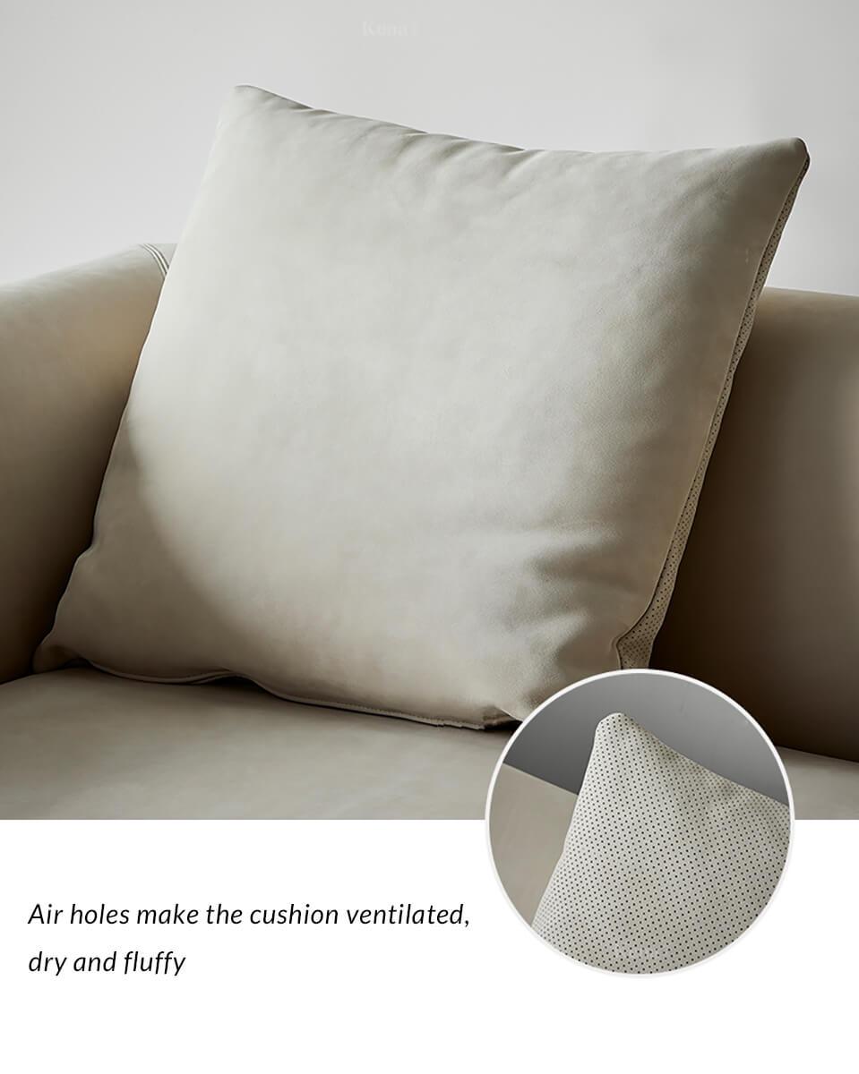 Nora Full Leather Sofa Z-furnishing