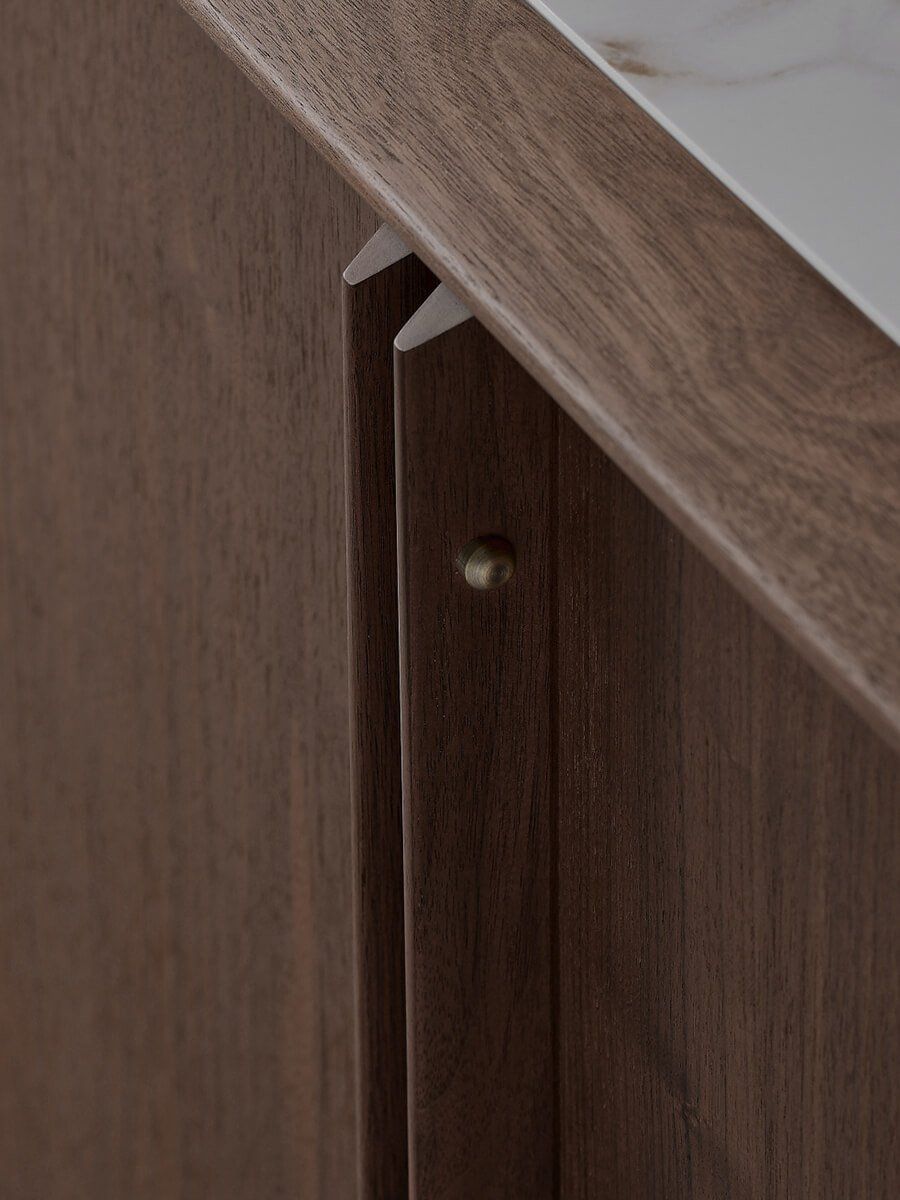 Nora Solid Walnut Sideboard Z-furnishing