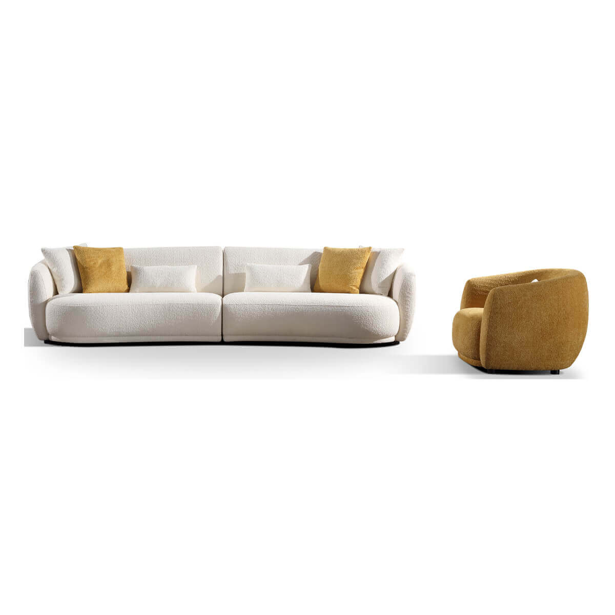 Senia Fabric Sofa