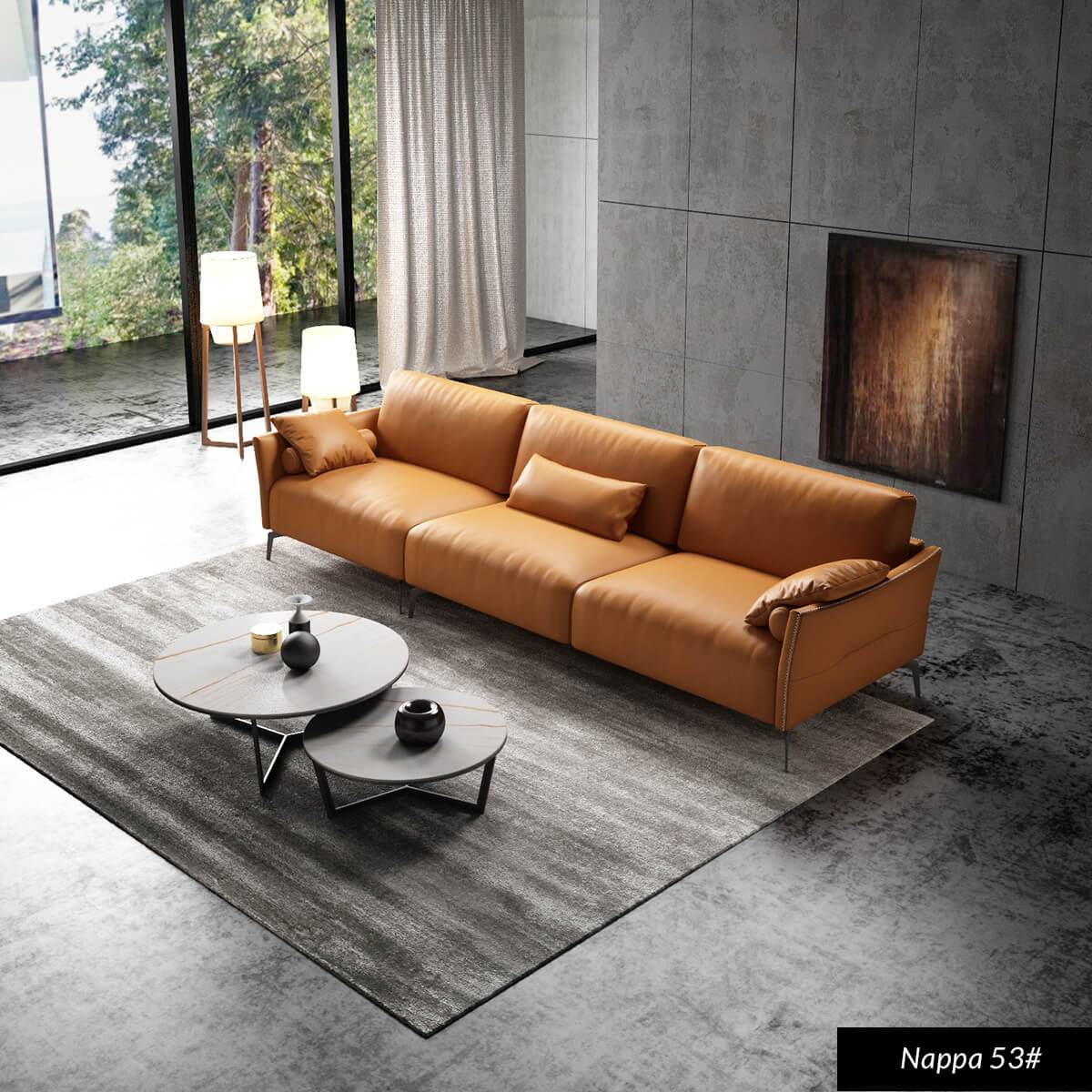 Triumph Leather Sofa Z-furnishing