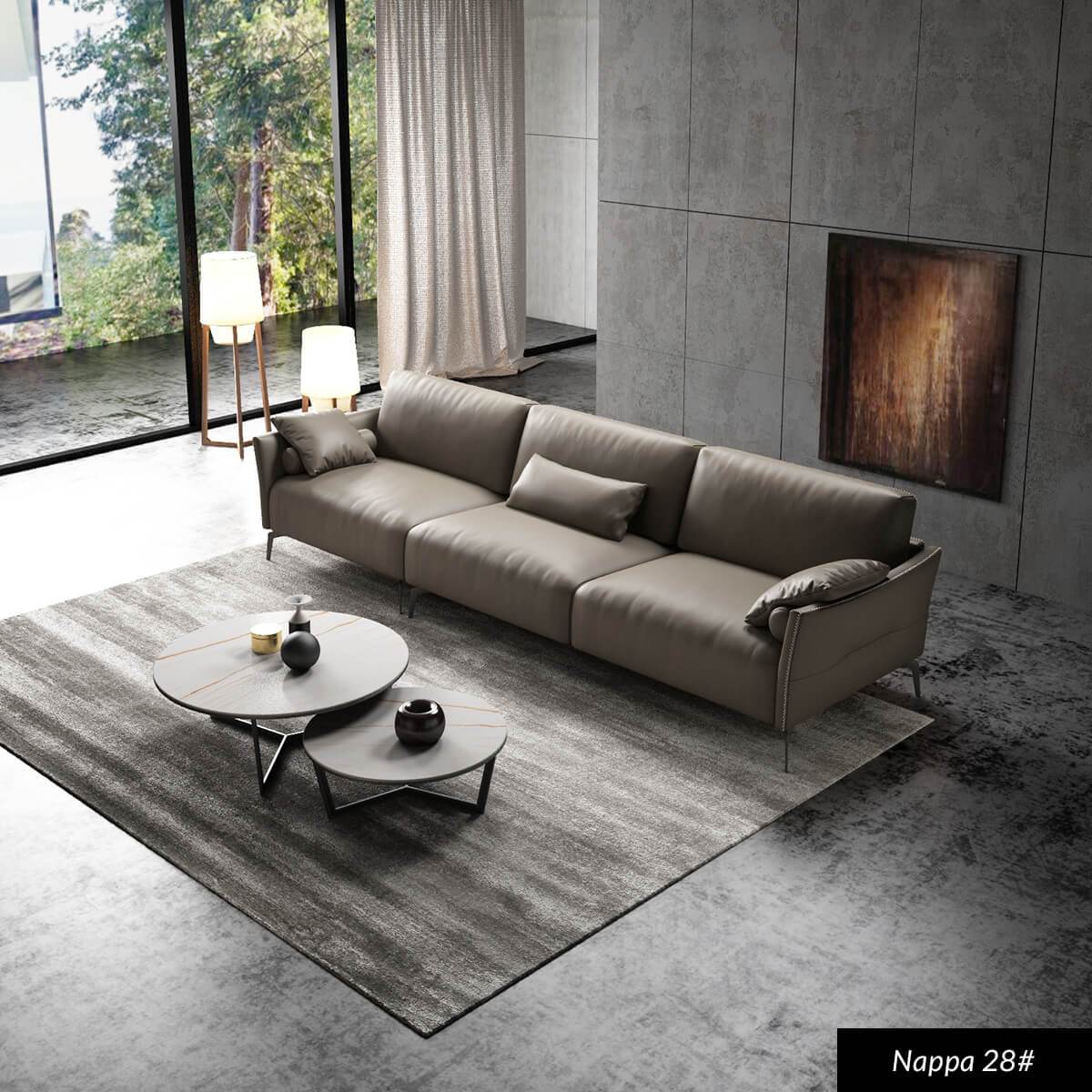 Triumph Leather Sofa Z-furnishing