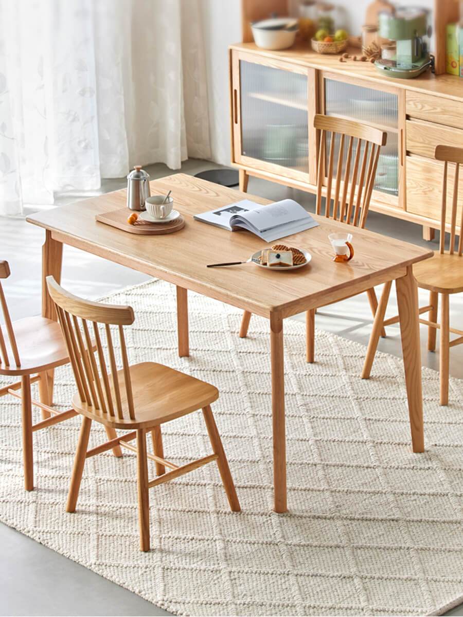 YSU-Denmark Solid Oak Dining Table Z-furnishing