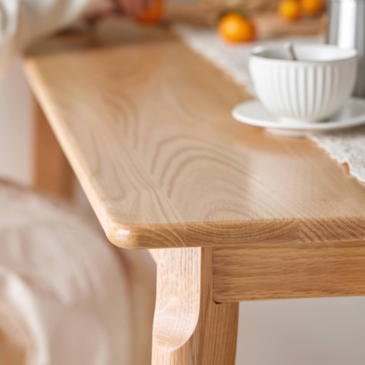 YSU-Denmark Solid Oak Dining Table Z-furnishing