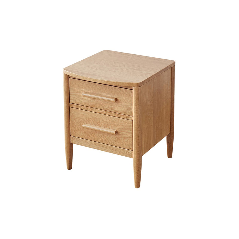 YSU-Fuji Solid Oak Bedside Table