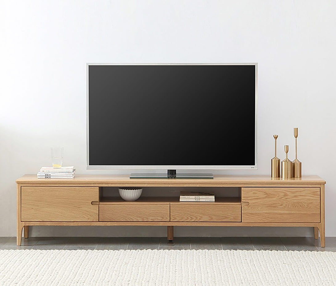 YSU-Gamo Solid Oak TV Unit Z-furnishing
