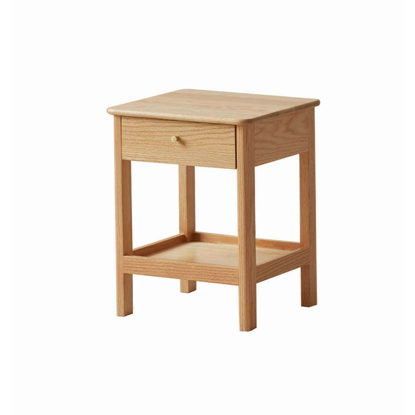 YSU-KOBE Solid Oak Bedside Table