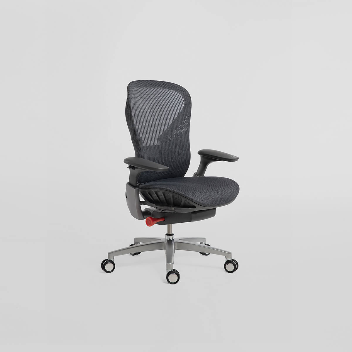 Archimedes ergonomic office chair without headrest in black