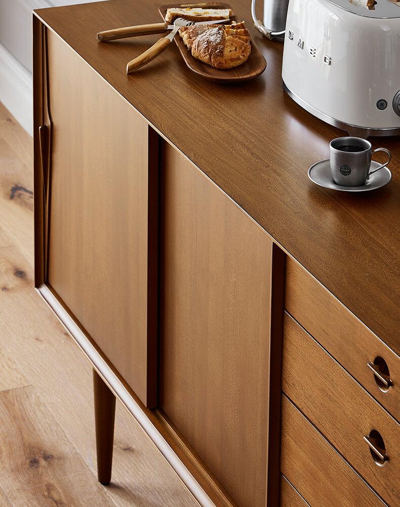 Gentle Luna Sideboard top surface and finish detail